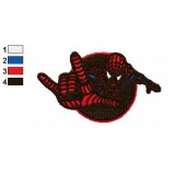 SpiderMan Gesture of his Hand Embroidery Design